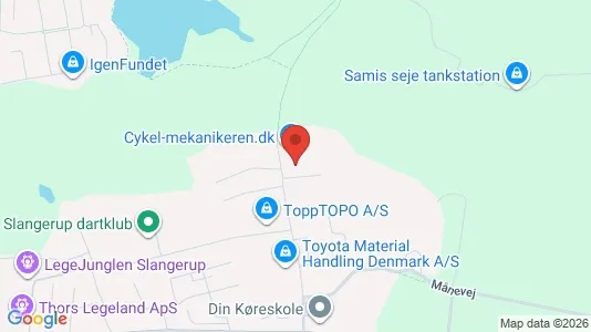 Lagerlokaler til leje i Slangerup - Foto fra Google Street View