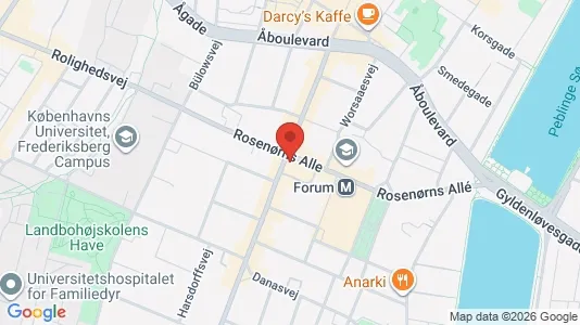 Erhvervslejemål til leje i Frederiksberg C - Foto fra Google Street View