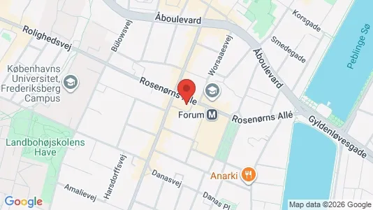 Erhvervslejemål til leje i Frederiksberg C - Foto fra Google Street View