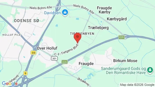 Kontorlokaler til leje i Odense SØ - Foto fra Google Street View