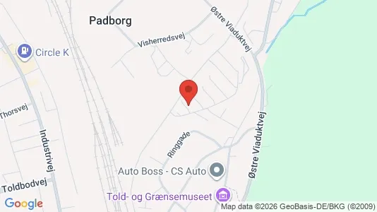 Boligudlejningsejendomme til salg i Padborg - Foto fra Google Street View