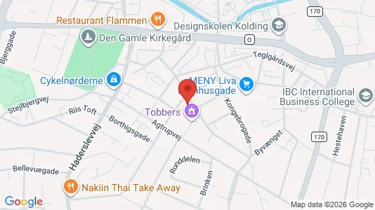 Kontorlokaler til leje i Kolding - Foto fra Google Street View