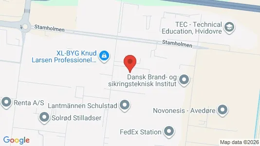 Kontorlokaler til leje i Hvidovre - Foto fra Google Street View