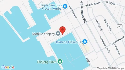 Kontorlokaler til salg i Esbjerg Centrum - Foto fra Google Street View