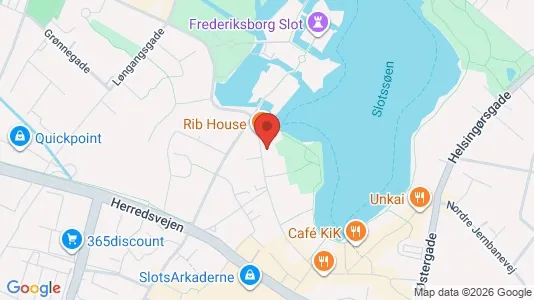 Kontorlokaler til leje i Hillerød - kort over placeringen
