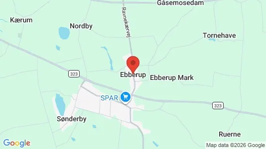 Erhvervslejemål til salg i Ebberup - Foto fra Google Street View