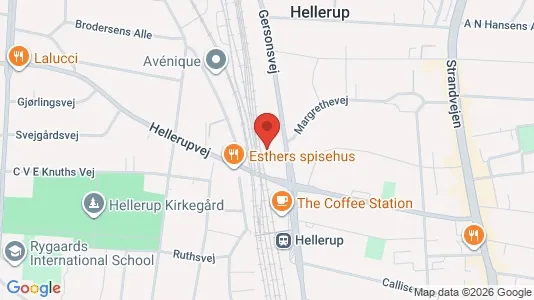Kontorlokaler til leje i Hellerup - Foto fra Google Street View