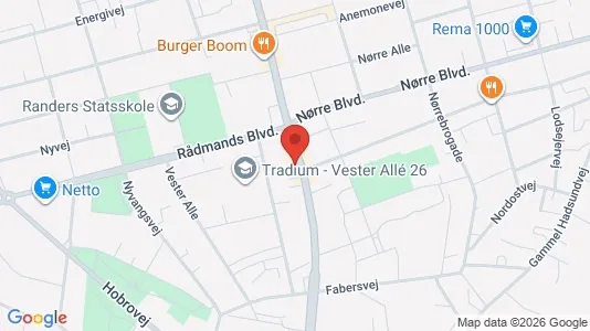 Garager til leje i Randers C - Foto fra Google Street View