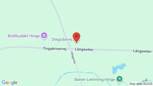 Erhvervslejemål til salg i Kjellerup - kort over placeringen