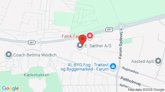 Lagerlokaler til leje i Farum - Foto fra Google Street View