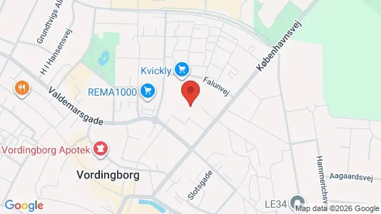 Erhvervsgrunde til salg i Vordingborg - Foto fra Google Street View