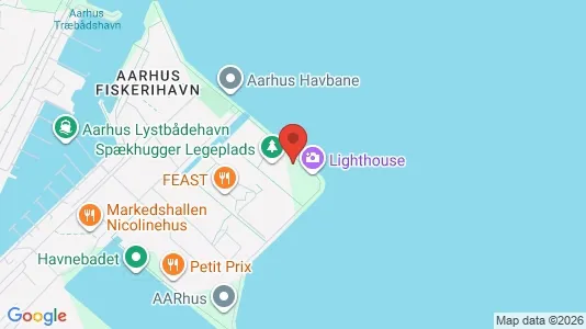 Kontorlokaler til leje i Århus C - Foto fra Google Street View