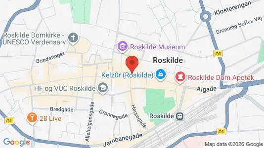 Kontorlokaler til leje i Roskilde - Foto fra Google Street View