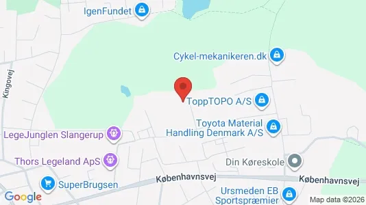 Lagerlokaler til leje i Slangerup - Foto fra Google Street View