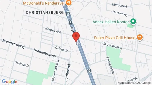 Erhvervslejemål til leje i Århus N - Foto fra Google Street View