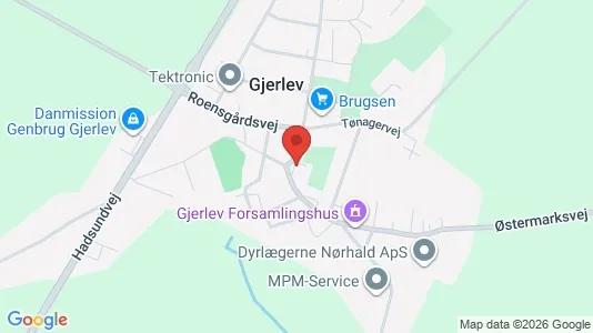 Boligudlejningsejendomme til salg i Gjerlev J - Foto fra Google Street View