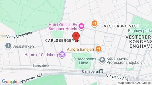 Erhvervslejemål til leje i Vesterbro - Foto fra Google Street View