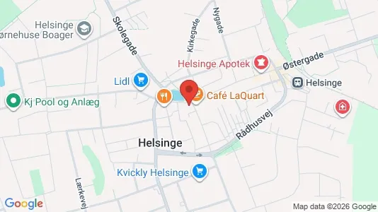 Erhvervslejemål til salg i Helsinge - Foto fra Google Street View