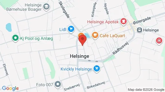 Boligudlejningsejendomme til salg i Helsinge - Foto fra Google Street View