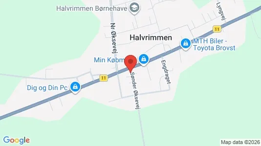 Erhvervslejemål til salg i Brovst - Foto fra Google Street View