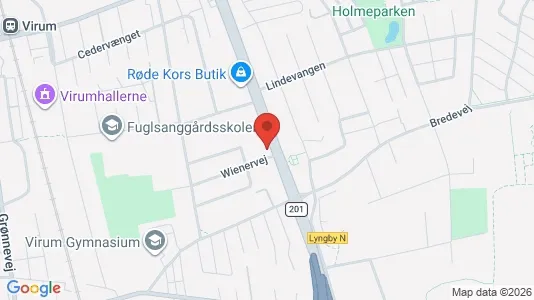 Kontorlokaler til leje i Virum - Foto fra Google Street View