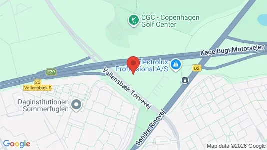 Kontorlokaler til leje i Vallensbæk Strand - kort over placeringen