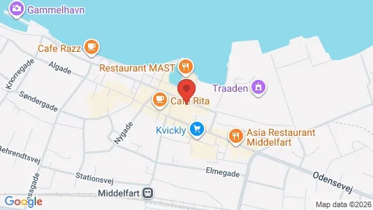 Kliniklokaler til leje i Middelfart - Foto fra Google Street View