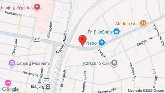 Boligudlejningsejendomme til salg i Esbjerg Centrum - Foto fra Google Street View