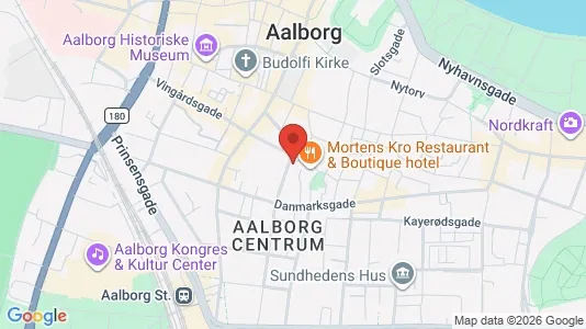 Boligudlejningsejendomme til salg i Aalborg Centrum - kort over placeringen