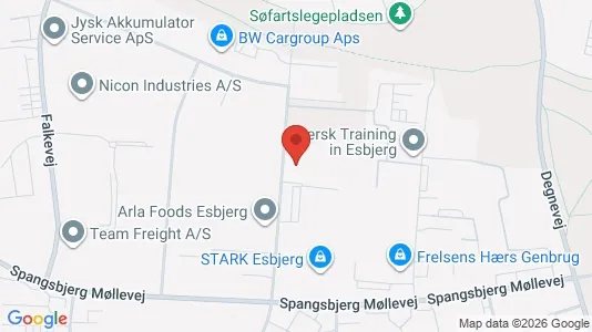 Lagerlokaler til salg i Esbjerg Ø - Foto fra Google Street View