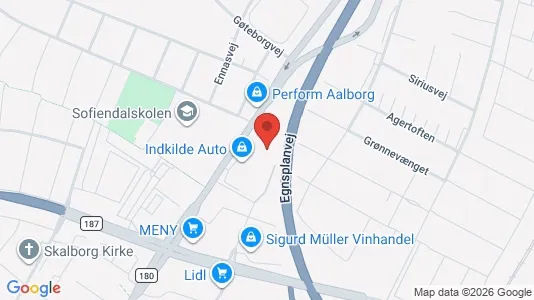 Kontorlokaler til leje i Aalborg SV - Foto fra Google Street View