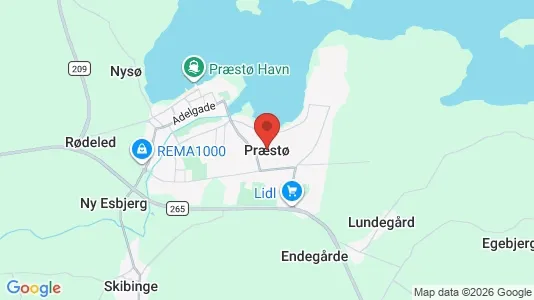 Erhvervsgrunde til salg i Præstø - Foto fra Google Street View