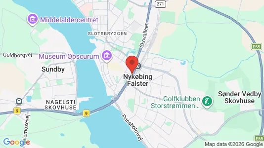 Erhvervslejemål til salg i Nykøbing Falster - Foto fra Google Street View