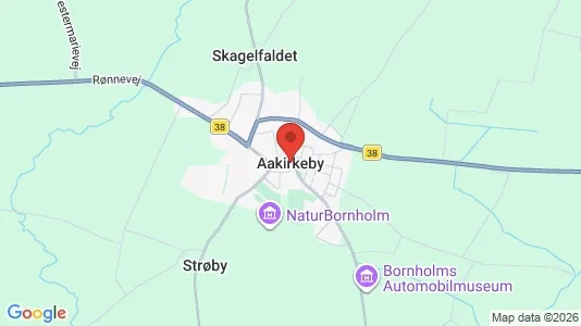 Erhvervslejemål til salg i Aakirkeby - Foto fra Google Street View