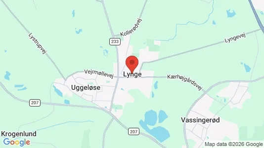 Erhvervslejemål til salg i Lynge - Foto fra Google Street View