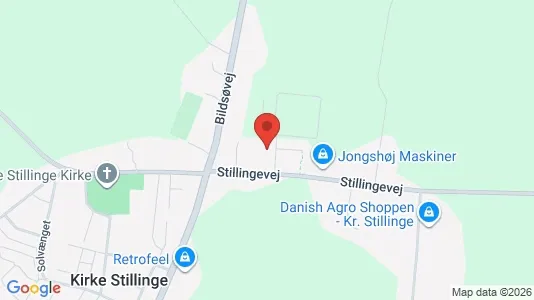 Erhvervslejemål til salg i Slagelse - kort over placeringen