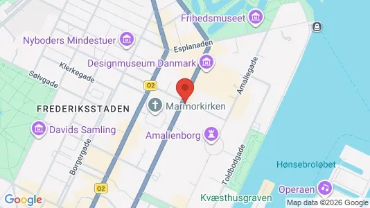 Kontorlokaler til leje i København K - Foto fra Google Street View