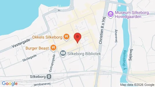 Kontorlokaler til leje i Silkeborg - Foto fra Google Street View