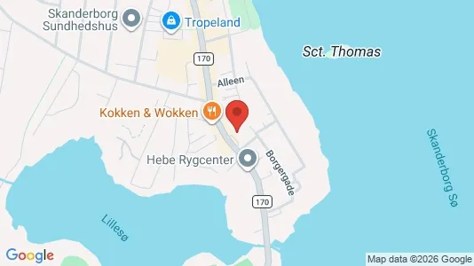 Kontorlokaler til leje i Skanderborg - Foto fra Google Street View