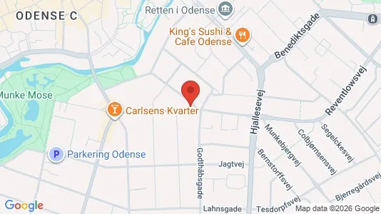 Erhvervslejemål til salg i Odense C - Foto fra Google Street View