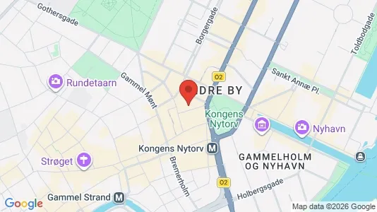Kontorlokaler til leje i København K - Foto fra Google Street View