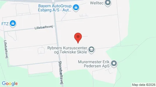 Lagerlokaler til leje i Esbjerg N - Foto fra Google Street View