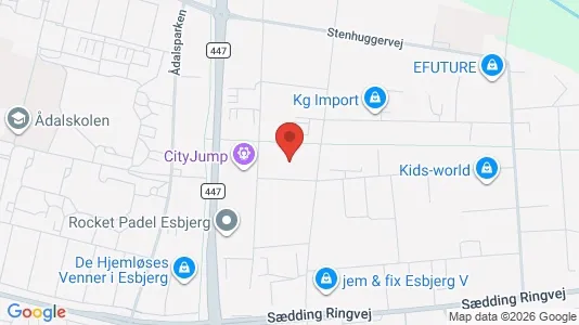 Lagerlokaler til leje i Esbjerg V - Foto fra Google Street View