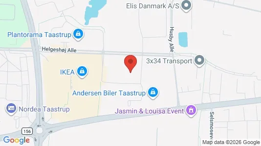 Erhvervslejemål til leje i Taastrup - Foto fra Google Street View