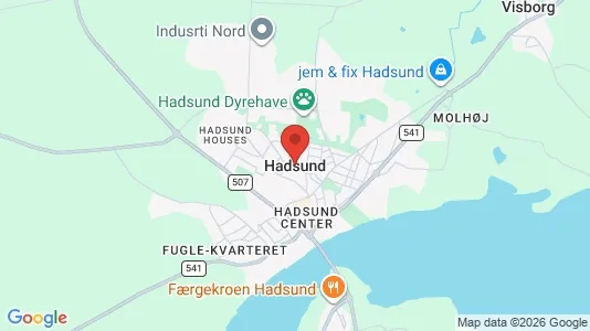 Boligudlejningsejendomme til salg i Hadsund - Foto fra Google Street View