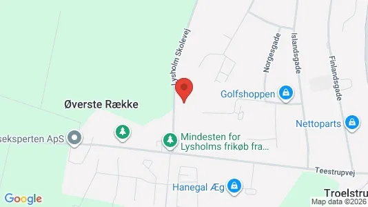 Lagerlokaler til leje i Haslev - Foto fra Google Street View