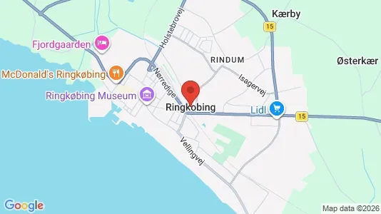 Boligudlejningsejendomme til salg i Ringkøbing - Foto fra Google Street View