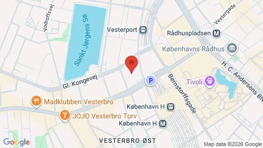 Erhvervslejemål til leje i Vesterbro - Foto fra Google Street View