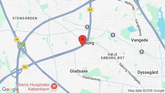 Kontorlokaler til leje i Søborg - Foto fra Google Street View
