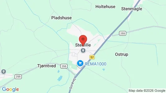 Erhvervslejemål til leje i Stenlille - Foto fra Google Street View